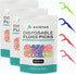 450 Travel Floss Picks Bulk - Multi-Color Easy Grip Disposable Floss Picks - Dental Floss Pick - Smooth Strong Dental Flossers for Teeth - Gently ...