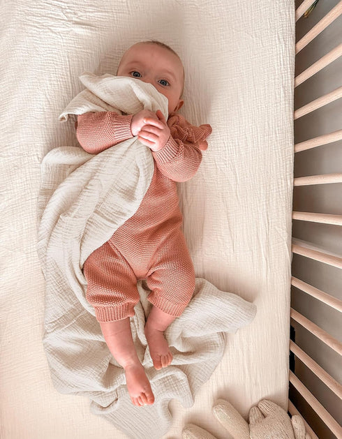 Muslin Swaddle Blankets, Swaddle Blanket for Baby Girls and Boys, Baby Receiving Blankets, Baby Essentials, Suitable for Neutral Newborns and Crib...