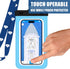 Cruise Lanyards Extra Large Waterproof Cell Phone Pouch Dry Case w/Touch Screen - for Screen Size up to 7” (iPhone 15 14 13 Max, Samsung Galaxy S2...