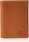 Timberland mens Leather Trifold Wallet With Id Window, Tan (Cloudy), One Size...