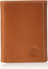 Timberland mens Leather Trifold Wallet With Id Window, Tan (Cloudy), One Size...