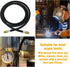 Inert Gas Welding Hose 6.56FT - Argon Flow Meter Regulator Adapter Hose - Mig Tig, 5/8" UNF-18RH Fittings...