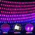 Bisexual Flag Lights Outdoor, 6.6x3.3 FT Bisexual Pride Flag Pride Decorations Connectable, 330LED Waterproof Bi Flag for Wall with Lights, Pride ...