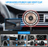 C25 Wireless Magnetic Car Charger for iPhone 15/14/13/12 Series, Upgraded Car Phone Holder Auto-Alignment,Fast Charging Air Vent Mount (RGB)......