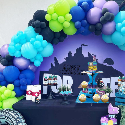 Video Game Birthday Party Supplies, 3 Tier Video Games Cupcake Stand for Boys Game Fans Birthday Decorations Baby Shower Game Party Favors...