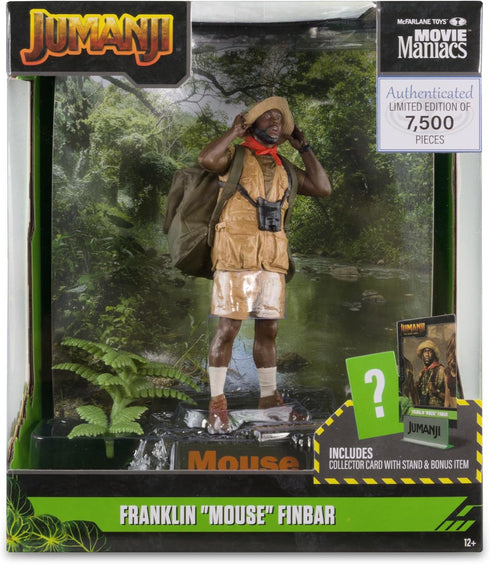 McFarlane Toys - Movie Maniacs Franklin Mouse Finbar (Jumanji) 6in Posed Figure...