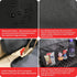 Car Seat Protector - Seat Protection Mat - Thick Padding - Durable, Waterproof Fabric, Leather Reinforced Corners & 3 Pockets for Handy Storage Bl...