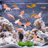 Kisangel Floating Fish 10pcs Miniature Goldfish Artificial Swimming Goldfish Rubber Goldfish Model Fish Emulation for Aquarium Fish Tank Plastic F...