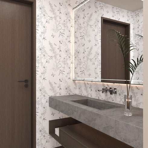 Peel and Stick Removable Wallpaper, Self Adhesive Wall Paper Decorative Contact Paper Vinyl Roll for Home Bedroom Cabinets and Kitchen Countertop ...