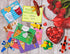 Geefuun 24 Sets Valentines Cards for Kids - 24 Scratch Off Jokes Cards + 24 Dinosaur Building Blocks Classroom School Exchange Gifts Love Party Fa...