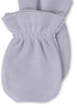 Baby Wearable Blanket and Mittens Set Knit Cotton for Baby Boy Or Baby Girl from 1-6 Months, Solid Grey...