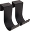 Aluminum Slip-on Fence Hooks, Fits 1-1/4 Inch to 1-5/8 Inch Thick Fences, 6" Long, Black...
