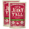 It's Jerky Y'all Vegan Jerky TERIYAKI - Beyond Tender and Tasty Meatless Vegan Snacks - High Protein, Low Carb, Non-GMO, Gluten-Free, Vegetarian, ...