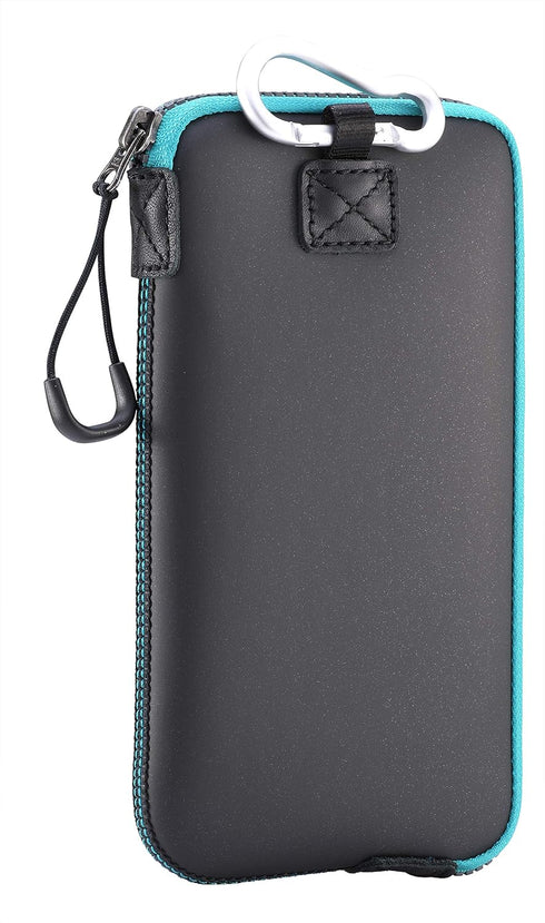 OneJoy Neoprene Phone Pouch, Lightweight Protective Cellphone Sleeve with Large Zipper Opening, Inner Pocket, Thermal Insulated, Durable Cell Phon...