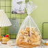 Bread Bags for Homemade - Clear Cellophane Bags Plastic Treat Bags with Ties for Airtight Storage of Baked Goods?50PACK,8x8x14in)...