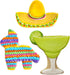Cinco de Mayo Cookie Cutters 3-Pc Set Made in USA by Ann Clark, Pinata, Sombrero, Margarita Glass...