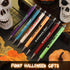 Sherr 7 Pcs Halloween Weekday Pens Days of the Week Pens Glitter Fancy Funny Ballpoint Pens with 10 Pcs Black Ink Refills Mood Cute Pen Gifts for ...