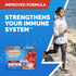 Emergen-C Immune+ Triple Action Immune Support Powder, BetaVia (R), 1000mg Vitamin C, B Vitamins, Vitamin D and Antioxidants, Raspberry – 30 Count...