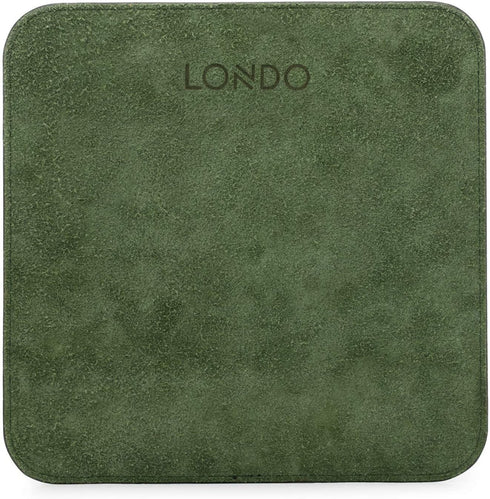 Londo Top Grain Leather Mousepad with Wrist Rest...