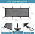 Under Desk Cable Management Net, 36PCS Under Table Cord Management Mesh Organizer Flexible Wire Hiders, Extra Large Capacity Wire Management Kit U...