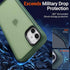 for iPhone 11 Phone Case, Shockproof for iPhone 11 Case, Military Grade Drop Protection, Protective Hard Back Slim Translucent Case for iPhone 11 ...