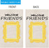 ZJXHPO Welcome Friend Garden Flag Inspire Gift Novelty Garden Flag Outdoor Gift (Welcome Friends)...