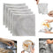 Wire Dishcloth Rag Non Scratch Wire Washing Cloth Two Layer Multipurpose Wire Dishwashing Rags for Wet and Dry Microfiber Cleaning Cloth?5 pieces?...
