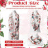 Shinymoon Christmas Cardinal Scarf for Women Lightweight Soft Winter Birds Loop Scarf Floral Snowflake Circle Scarf for Women Xmas Gifts Decoratio...