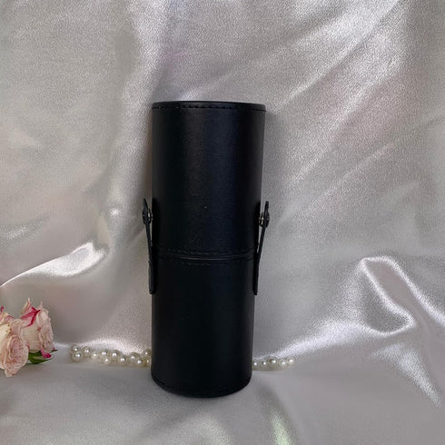 Makeup Brush Holder Travel Brushes Case Bag Cup Storage Dustproof for Women (Black)...