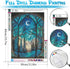 bleihum Starry Night Diamond Painting Kits- Tree Diamond Art for Adults,Gem Painting Crafts for Adults Home Wall Decor,DIY 5D Gem Art Moon Perfect...