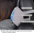 Headrest Pillow Car Memory Foam Car Neck Pillows Soft Leather for Driving Home Office Gray (Pack of 1)...