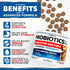 Probiotics for Dogs and Digestive Enzymes - 170 Dog Probiotics Chews - Dog Probiotic - Anti Diarrhea, Upset Stomach & Gas Relief, Constipation, Ca...