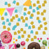 Amibishi 120pcs Bear and Gift Confetti for Baby Shower, Kids Boys Birthday Party Supplies Scatters, Gender Reveal Party DIY Craft Confetti (Blue G...