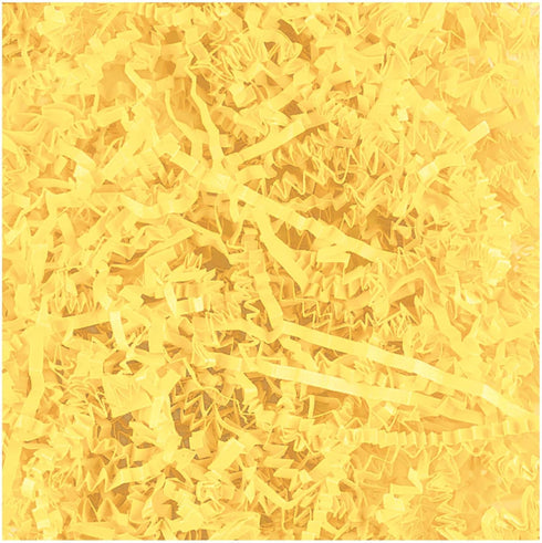 Vibrant Yellow Paper Shreds - 2oz., 1 Pack - Perfect for Gift Packaging, Decorations and Craft Projects...
