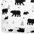 Organic Baby Changing Pad Cover - Muslin Fitted Changing Pad Cover for Boys - Soft and Breathable, Baby Bear Woodland, 16”x32”...