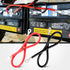 Nilight 6 AWG 20 Inch Each Battery Power Inverter Cables w/Tinned Wire Terminals Red Black 3/8 Inch Lugs Copper Parallel Oxygen-Free Wires for Sol...