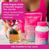 Pink Stork Fertility Tea for Conception and Hormone Balance with Organic Mint, Vitex, and Red Raspberry Leaf, Caffeine Free - Mint, 15 Sachets, Ho...
