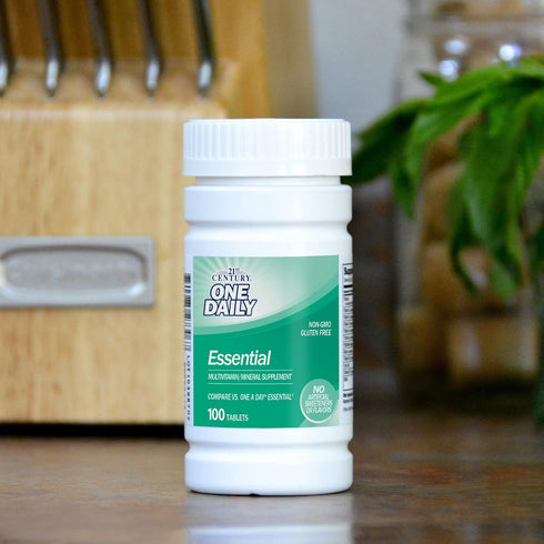 21st Century One Daily Essential Tablets, 100 Count...