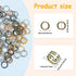 YAKA1800Pcs 6mm1Box 6 Colors Open Jump Ring,Ring Jewelry Keychain for Jewelry Making Accessories,1Pcc Jump Ring Open/Close Tool and 1Pcs Clear Box...