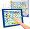6-in-1 Kids Tablet with ABC/Words/Numbers/Color/Games/Music - Interactive Educational Electronic Toys Makes Learning Fun, Toddler Learning Toys Gi...