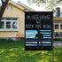 FANDEER in This House We Back The Blue Garden Flags Decorative Outdoor Flags Simple and Light 12 X 18 Inches Double Sided...