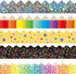 100 Ft Bulletin Board Borders, 100 Sheets Border Trim, Adhesive Decoration Bulletin Board Border for School/Classroom/Office(5 Designs)...