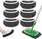 Reusable Wet Pads Refill for Swiffer Sweeper Mop - Dry Sweeping Cloths & Wet Mopping Cloths for Household Cleaning - Washable Microfiber Mop Pads,...