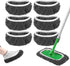 Reusable Wet Pads Refill for Swiffer Sweeper Mop - Dry Sweeping Cloths & Wet Mopping Cloths for Household Cleaning - Washable Microfiber Mop Pads,...