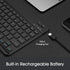 Fintie 10-Inch Ultrathin (4mm) Wireless Bluetooth Keyboard for iPad Samsung Tablet, iPhone Smartphone, iOS, Android Tablets Phone, Black...