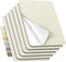 Azobur Coarse Linen Repair Patches, 6 Piece Self-Adhesive Linen Fabric Patches, Multi Color, Can be Used for Linen Sofa Repair and Linen Clothes R...