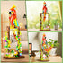 BNG Parrot Flower Animal Building Sets, 2 in 1 Flower Bird Toy for Home Decor and Office,Creative Gifts for Adults and Kids Ages 8+ Boys Girls (63...