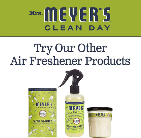 MRS. MEYER'S CLEAN DAY Soy Aromatherapy Candle, 35 Hour Burn Time, Made with Soy Wax and Essential Oils, Lemon Verbena, 7.2 oz...