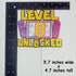 Girls Level 8 Unlocked Cake Topper, Glitter Girls Gaming 8th Birthday Cake Topper, Video Game Theme Party Decoration, Girl Gamer Birthday Favor...