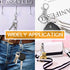 50PCS Premium Swivel Snap Hooks with Key Rings, Metal Swivel Lobster Claw Clasps, 25PCS Small Lobster Claw Clasp Swivel Hook and 25PCS Key Rings f...